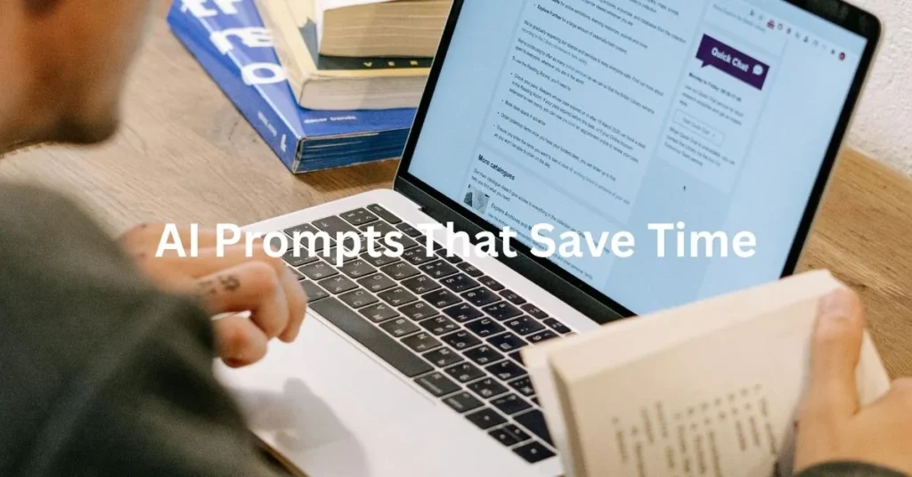 AI Prompts That Save Time
